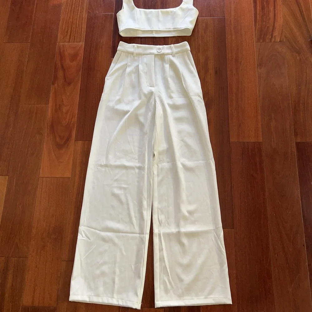 Princess Polly White Two-Piece Set - Picture 7 of 13